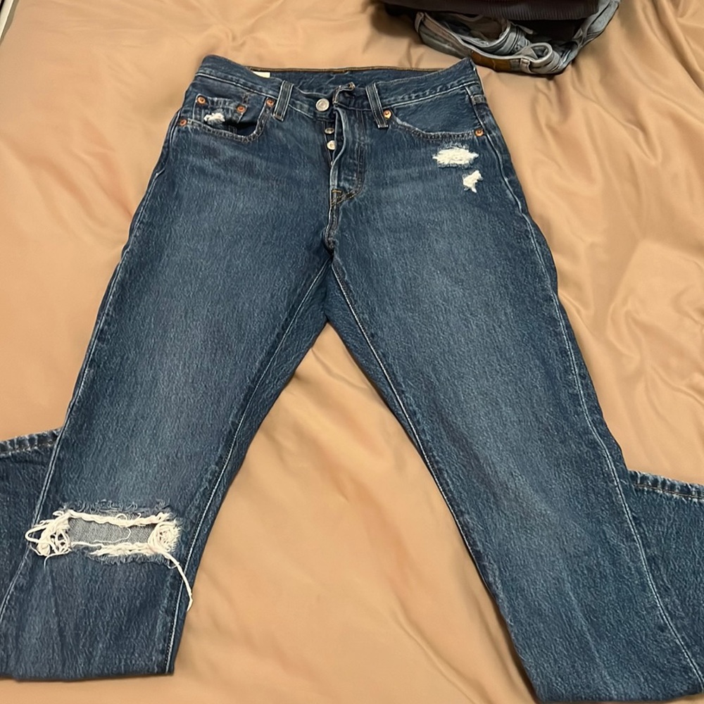 Levi 501 skinny jeans :)